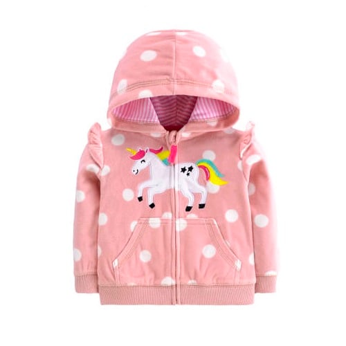 POLERÓN POLAR NIÑA BEBÉ UNICORNIO - 1