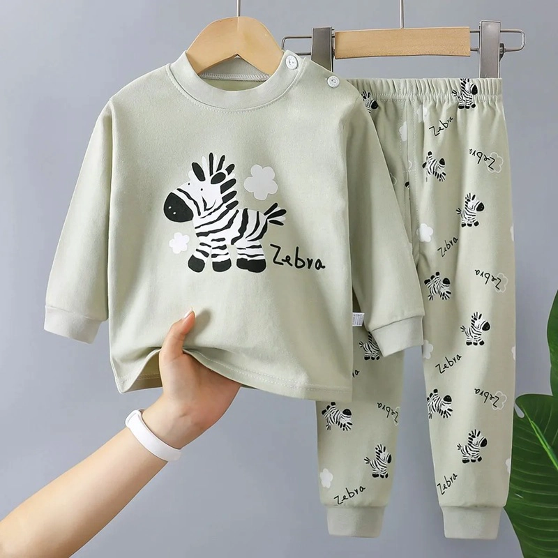 PIJAMA CEBRITA PARA NIÑOS Y BEBE S 100% ALGODON - 3