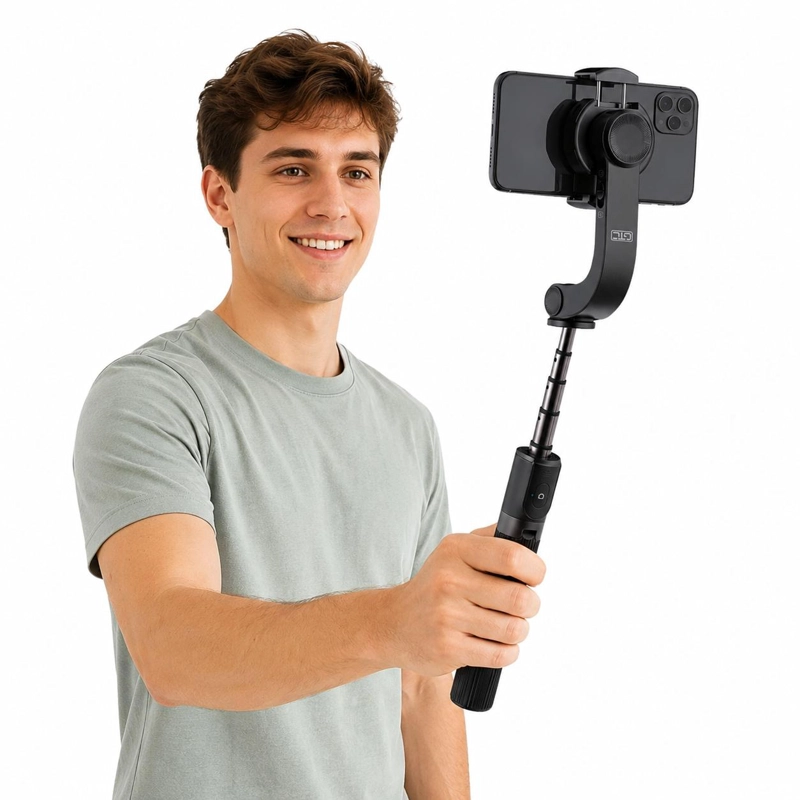 ESTABILIZADOR DE IMAGENES Y VIDEO PARA CELULAR INTELIGENTE - 2