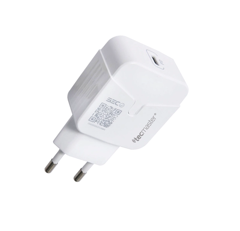 CARGADOR PARA IPHONE DE CARGA RAPIDA CON CABLE LIGHTNING SEC - 4