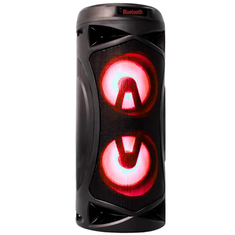 PARLANTE BLUETOOTH FUJITEL PORTÁTIL RECARGABLE CON 3220 LED - 3