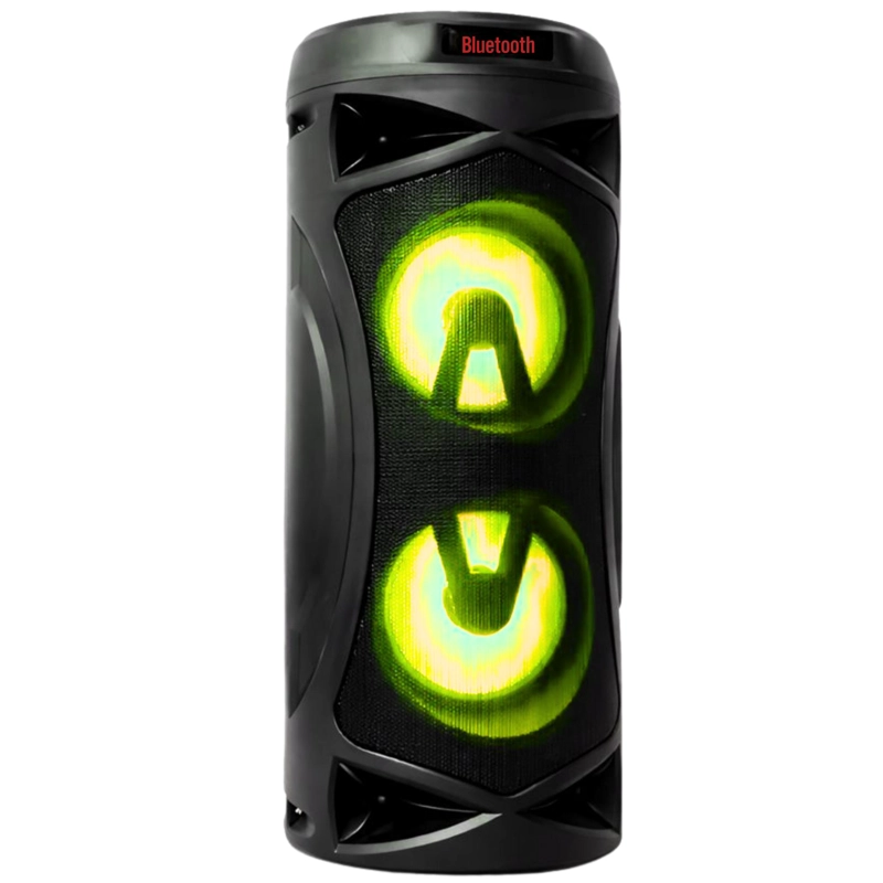 PARLANTE BLUETOOTH FUJITEL PORTÁTIL RECARGABLE CON 3220 LED - 4