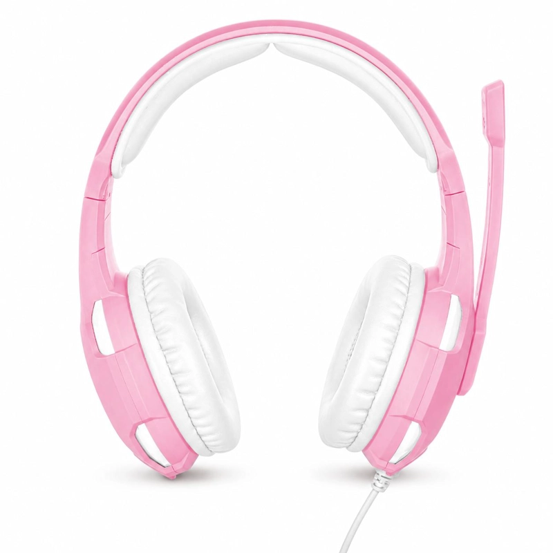 AUDÍFONOS GAMER TRUST HEADSET GXT310 RADIUS MULTIPLATAFORMA ROSADO - 3