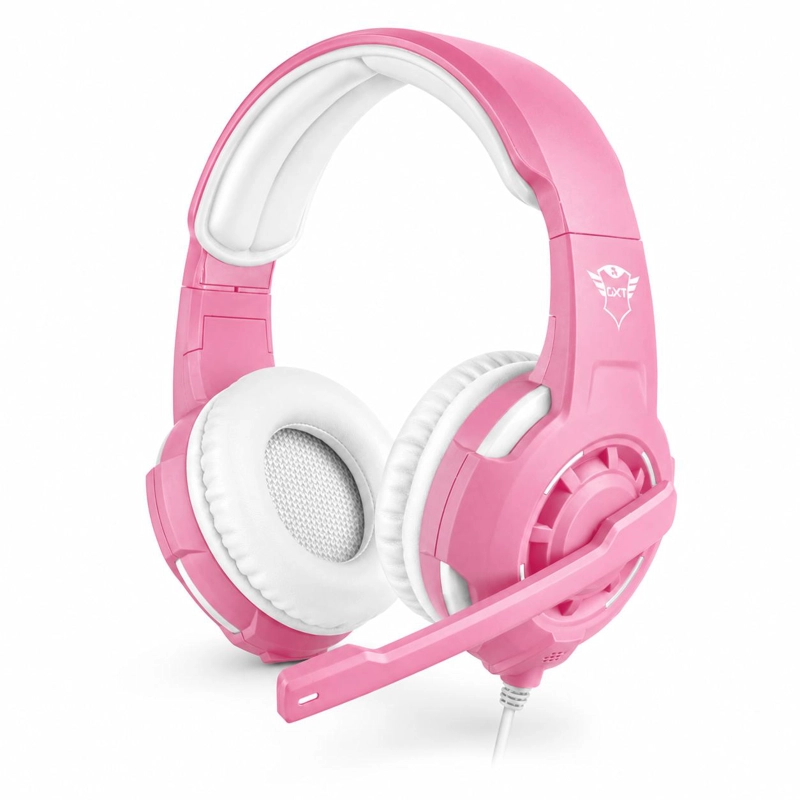 AUDÍFONOS GAMER TRUST HEADSET GXT310 RADIUS MULTIPLATAFORMA ROSADO - 4