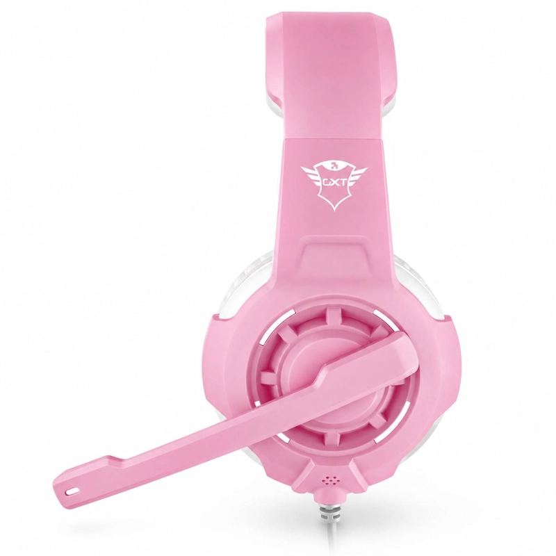 AUDÍFONOS GAMER TRUST HEADSET GXT310 RADIUS MULTIPLATAFORMA ROSADO - 5