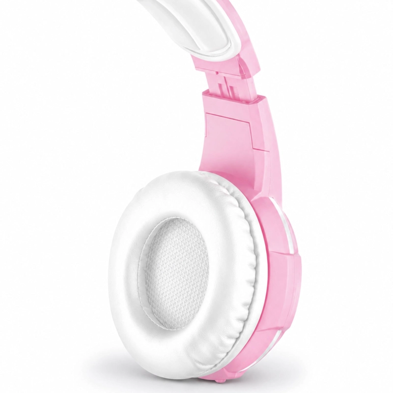 AUDÍFONOS GAMER TRUST HEADSET GXT310 RADIUS MULTIPLATAFORMA ROSADO - 6