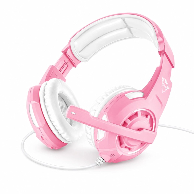AUDÍFONOS GAMER TRUST HEADSET GXT310 RADIUS MULTIPLATAFORMA ROSADO - 7