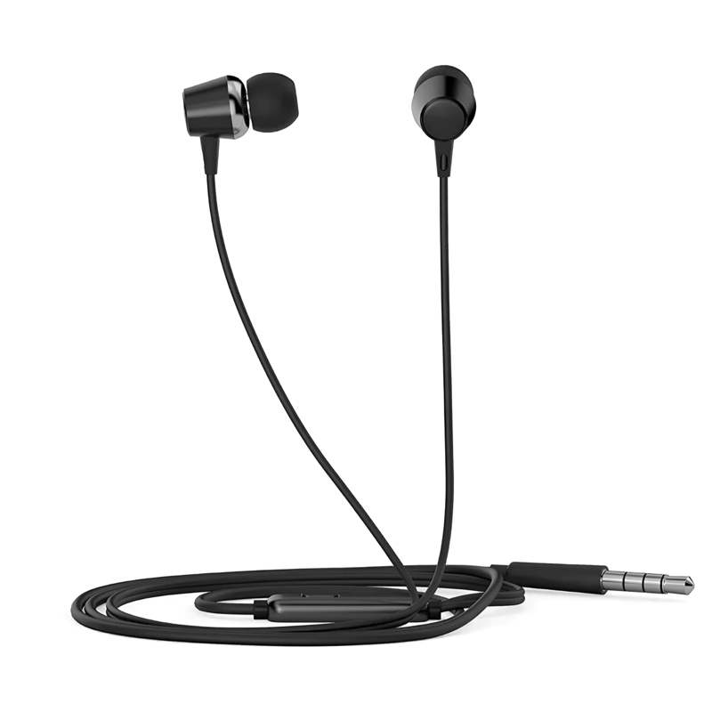 AUDÍFONOS HP IN EAR MANOS LIBRES DHE-7000 NEGRO MATTE - 2