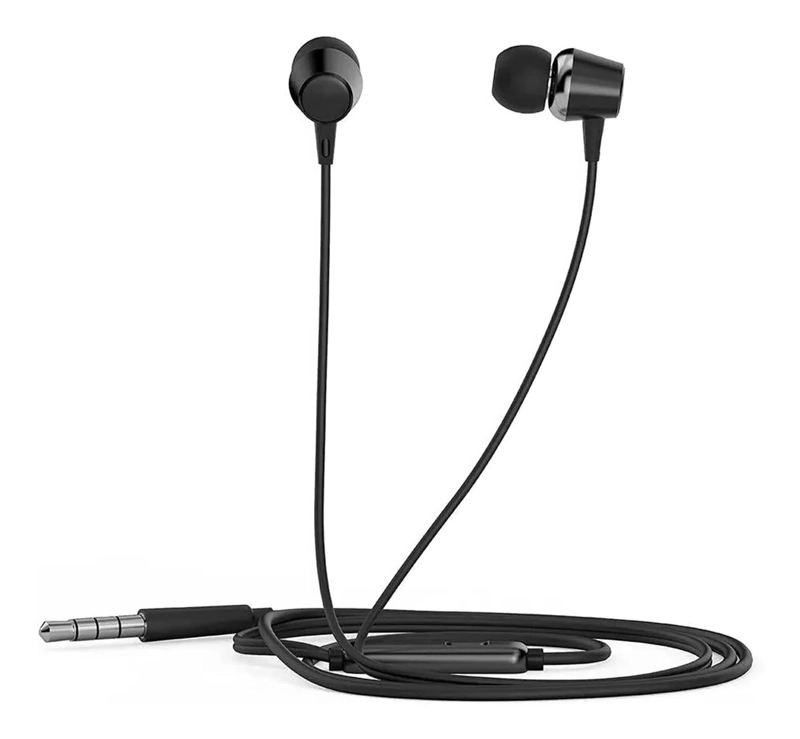 AUDÍFONOS HP IN EAR MANOS LIBRES DHE-7000 NEGRO MATTE - 6