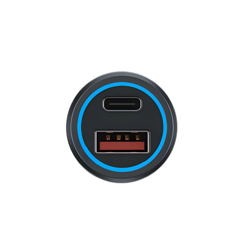 CARGADOR DE AUTO 12V 42W MAX USB-C+ USB POWER DELIVERY Q.C - 3