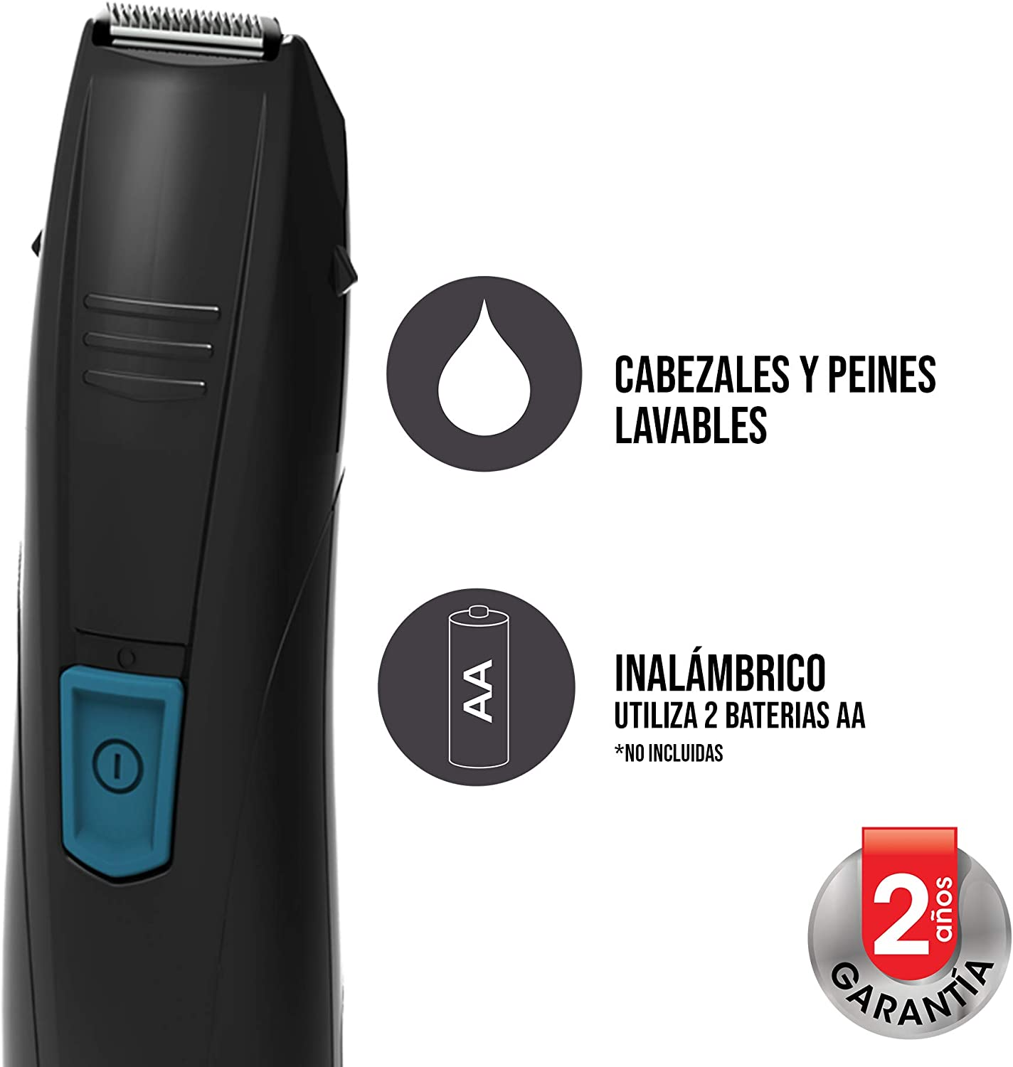 KIT CORTADOR DE BELLO FACIAL REMINGTON 5X1 PG-181 MULTIUSOS - 4