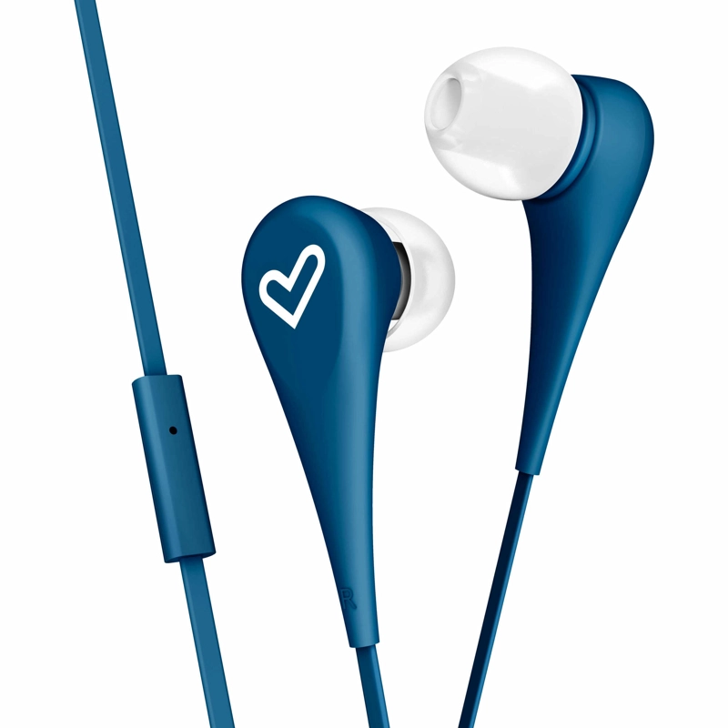 AUDÍFONOS ENERGY SISTEM 445981 EARPHONES STYLE 1+ AZUL MARINO MICRÓFONO - 1