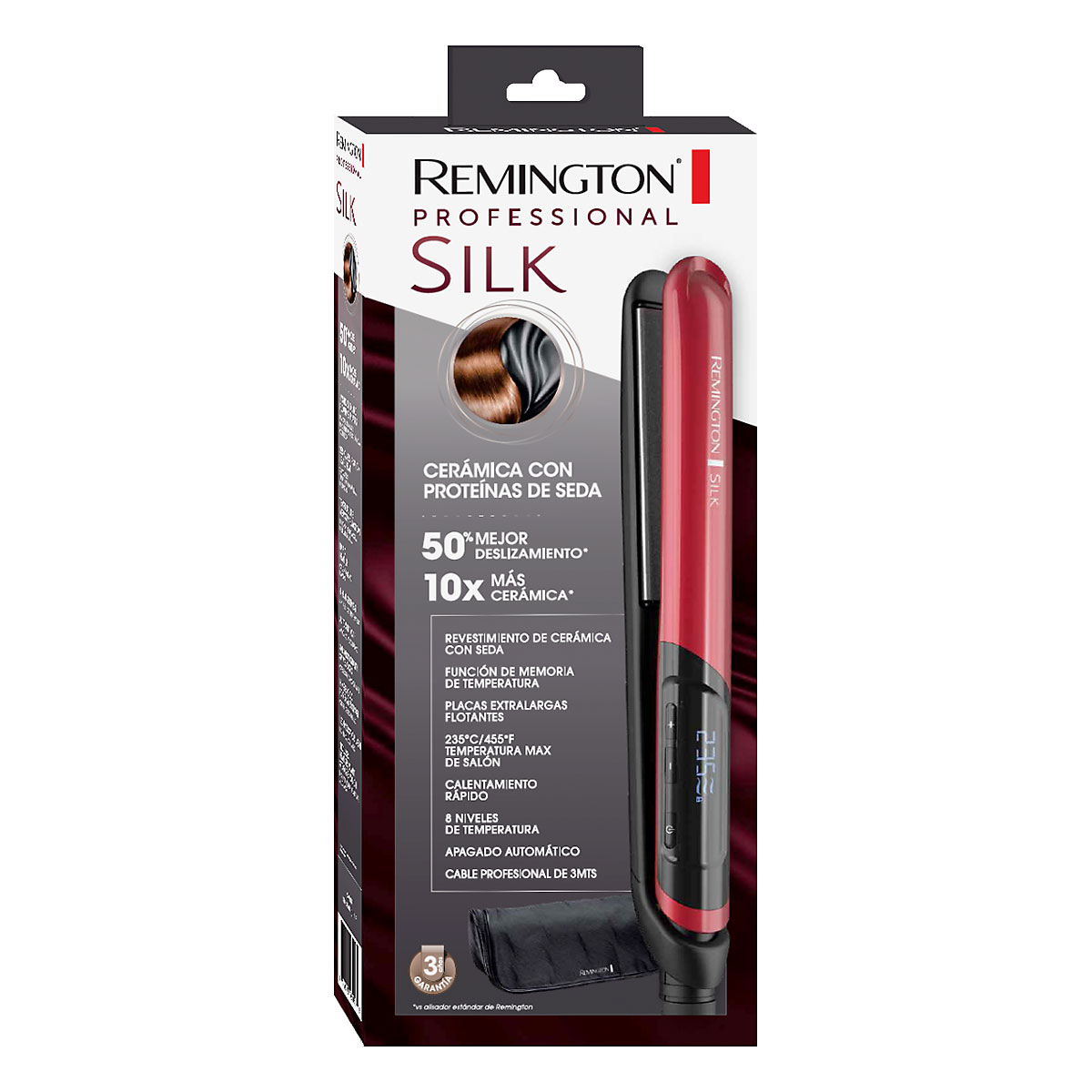 ALISADOR DE CABELLO REMINGTON SILK S9600 PREMIUM CERAMIC - 8
