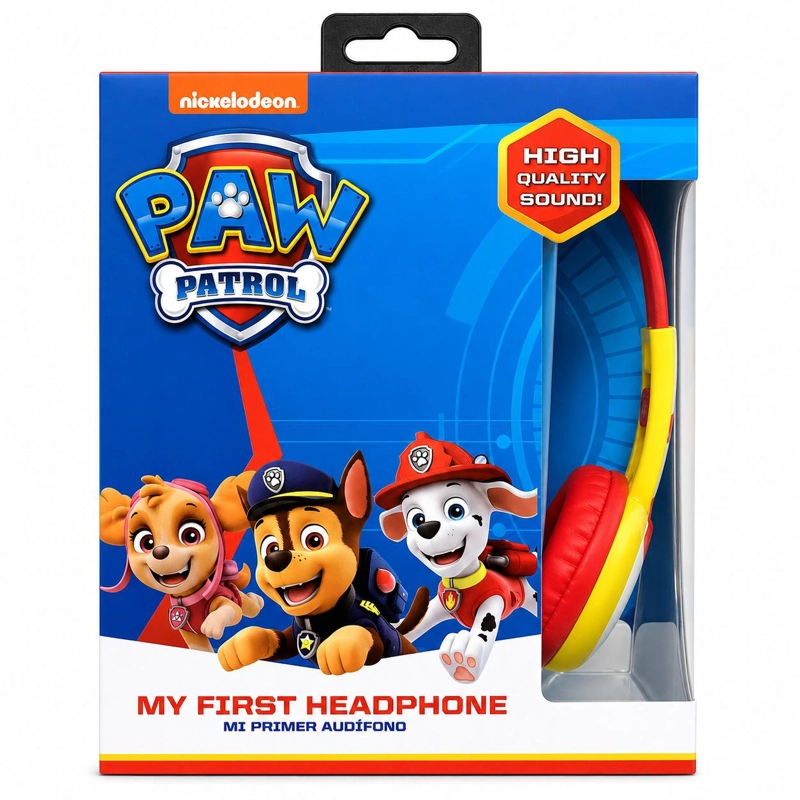 AUDÍFONOS NICKELODEON HP203371-MAR INFANTIL PAW PATROL MARSHALL - 4