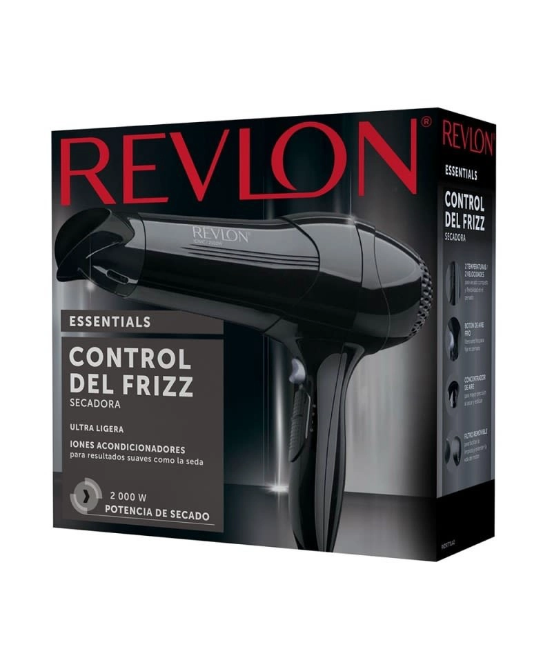 SECADOR DE CABELLO REVLON IONIC PRO TECHNOLOGY 2000W DR7773 - 9