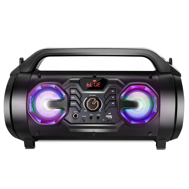 PARLANTE BLUETOOTH IRT I005GSPS503 BAZUCA FM LED CON MICRÓFONO 30 RMS - 2