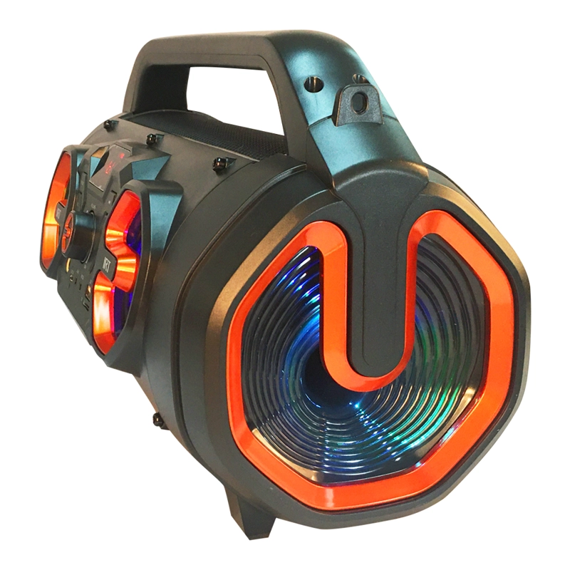 PARLANTE BLUETOOTH IRT I005GSPS503 BAZUCA FM LED CON MICRÓFONO 30 RMS - 5