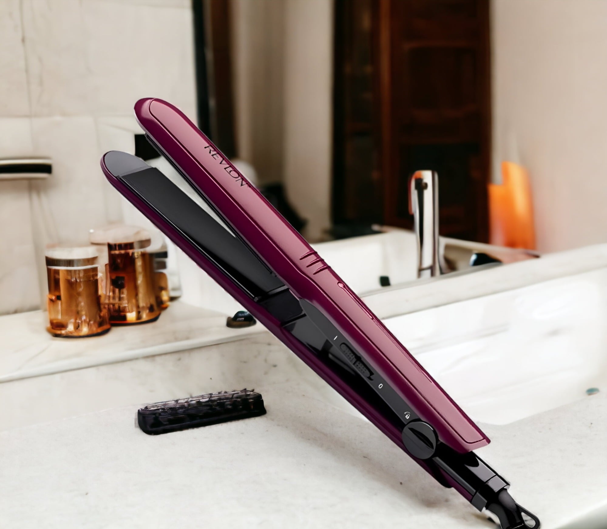 KIT SECADOR DE CABELLO REVLON RVBDR5230LA2 2000 W + ALISADOR PREMIUM PACK CERAMIC - 2