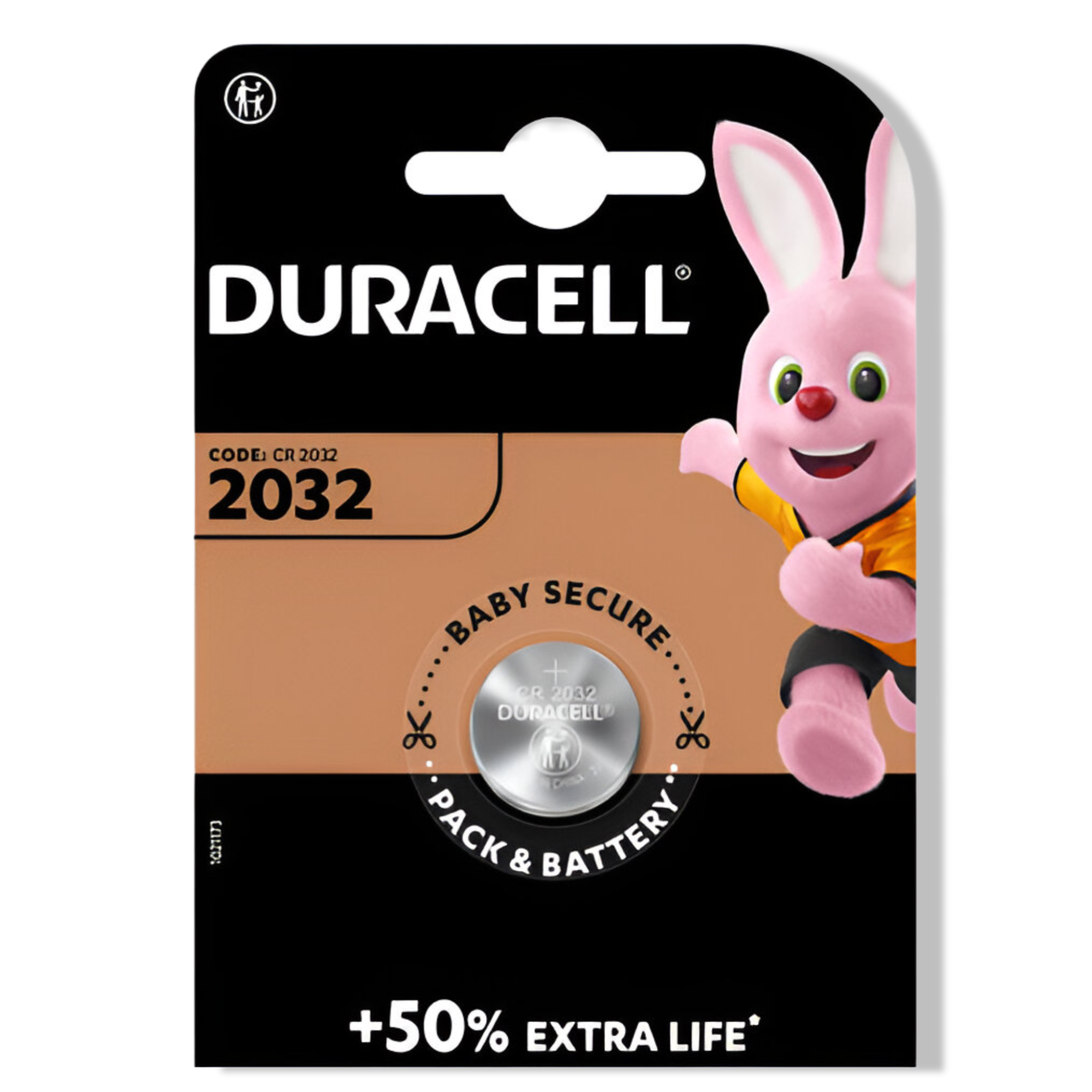 PILA DURACELL ESPECIAL 2032 LITHIUM BATTERY 3V LONG LIFE - 1