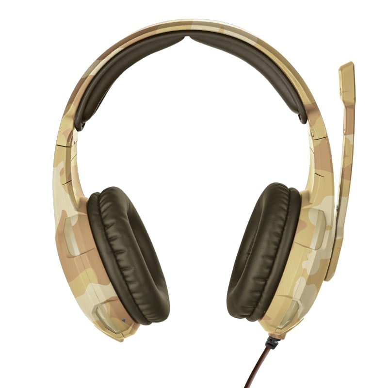 AUDÍFONOS GAMER TRUST HEADSET GXT310D RADIUS DESERT MULTIPLATAFORMA 22208 - 2