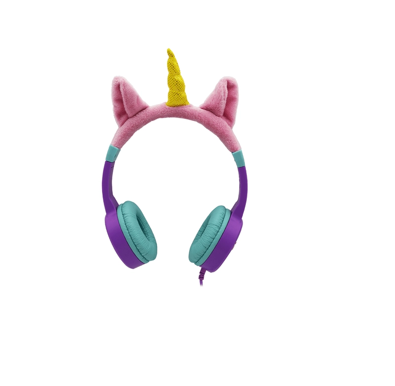 AUDÍFONOS MONSTER AUDIO CK01M INFANTIL UNICORNIO MORADO - 4