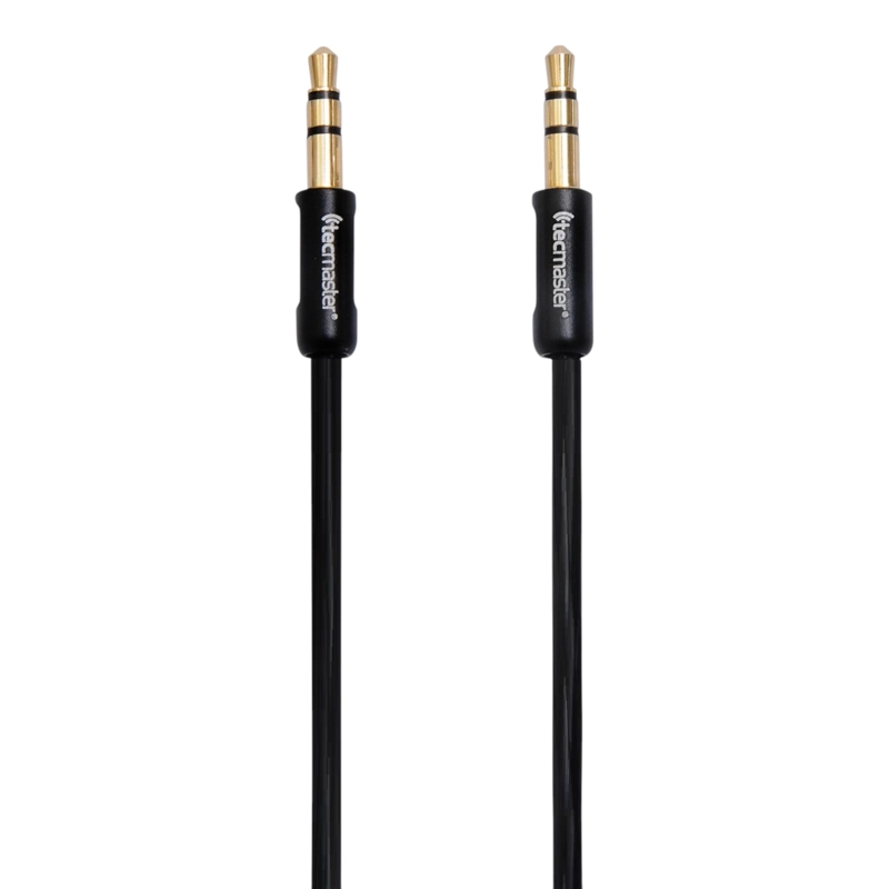 CABLE DE AUDIO PREMIUM 1X1 ACORDONADO CON TEXTIL 1.8M HIFI - 2