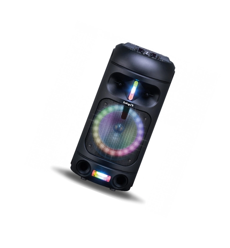 PARLANTE KARAOKE BT RGB CON MICROFONO RECARGABLE FUJITEL 802 - 8