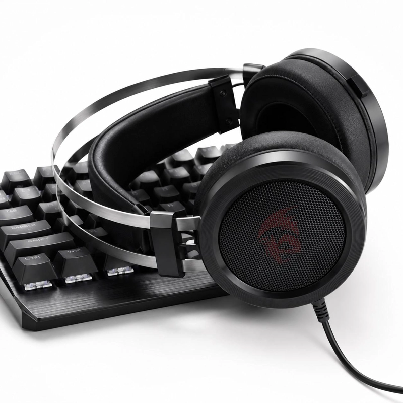 AUDÍFONOS GAMER REDRAGON HEADSET H901 SCYLLA MULTIPLATAFORMA - 7
