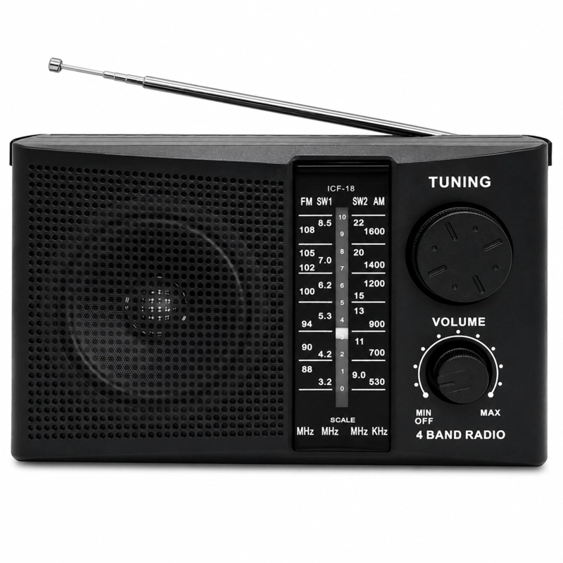 RADIO PHILCO 18R AM / FM MULTIBANDAS RECARGABLE A PILAS Y CORRIENTE - 2
