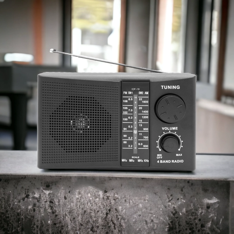 RADIO PHILCO 18R AM / FM MULTIBANDAS RECARGABLE A PILAS Y CORRIENTE - 5
