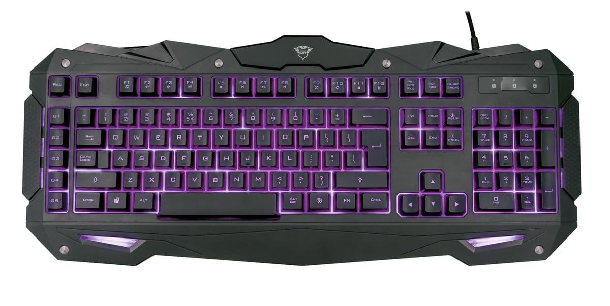 TECLADO GAMER UNIVERSAL TRUST GXT 840 MYRA ANTI-GHOSTING MULTIPLATAFORMAS - 4