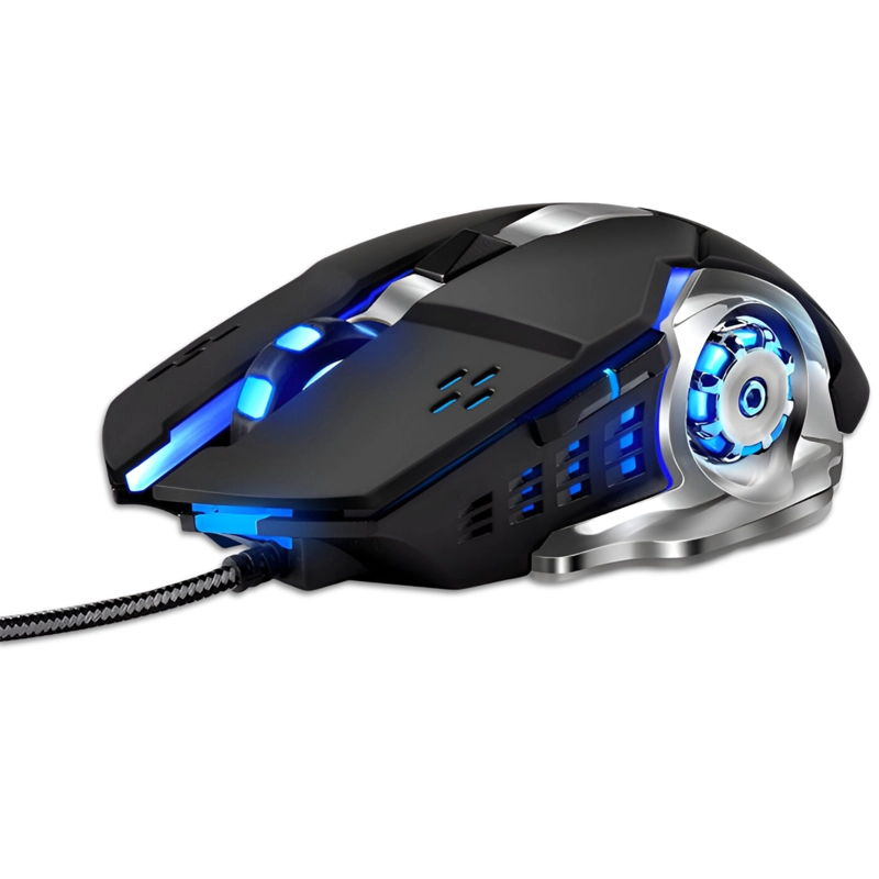 MOUSE REPTILEX GAMER 5 BOTONES RETROILUMINADO RX0005 3200DPI - 2