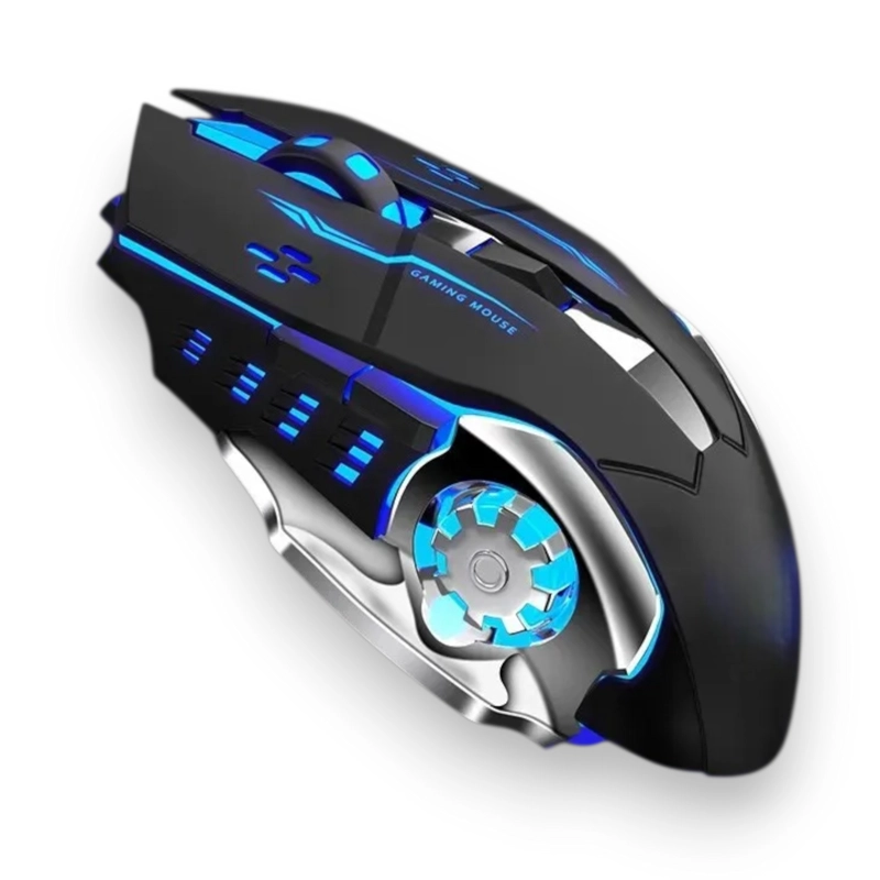 MOUSE REPTILEX GAMER 5 BOTONES RETROILUMINADO RX0005 3200DPI - 5