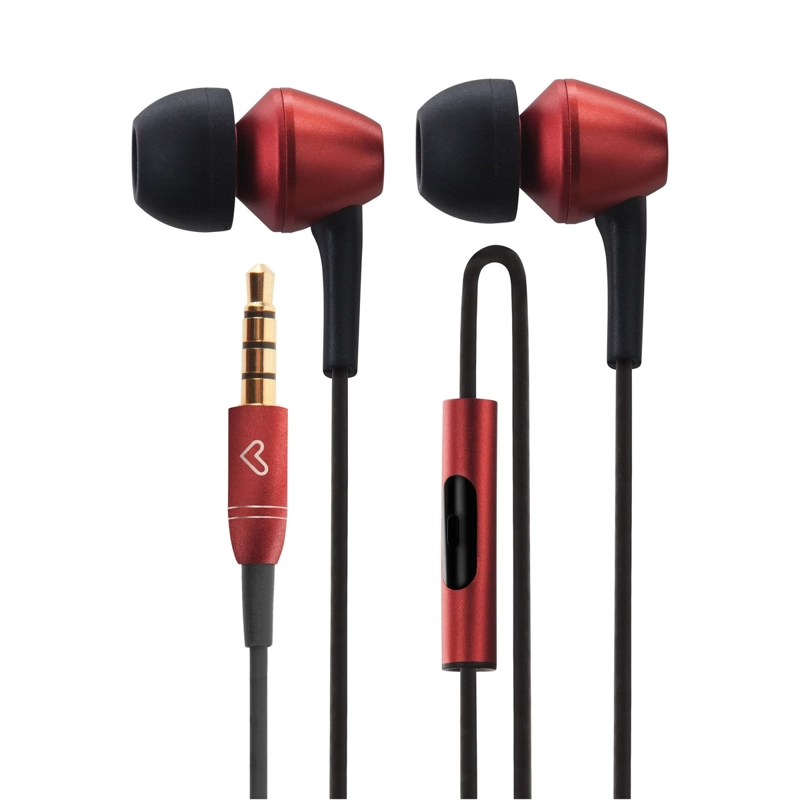 AUDÍFONOS ENERGY SISTEM URBAN 3 TITANIUM ROJO MICRÓFONO - 1