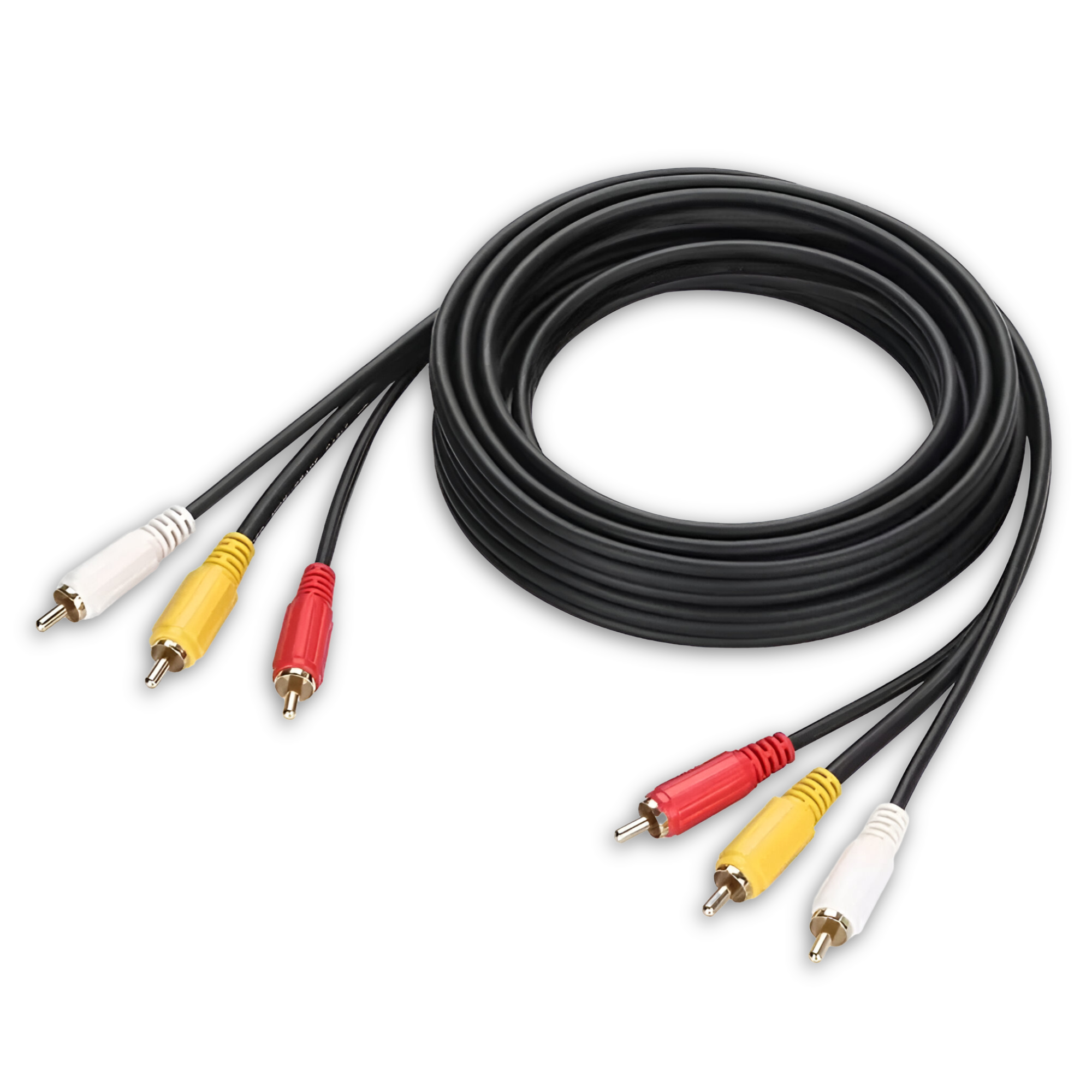 CABLE ALÁMBRICO DBLUE AUDIO 3X3 3RCA A 3RCA 1.8 MT DBCAV03 - 1