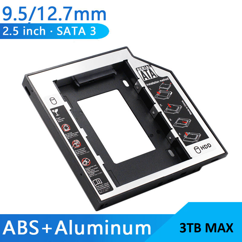 DISCO SSD TECMASTER CADDY O HDD 2.5' SATA 9.5MM HIGH SPEED TM-600501 - 4