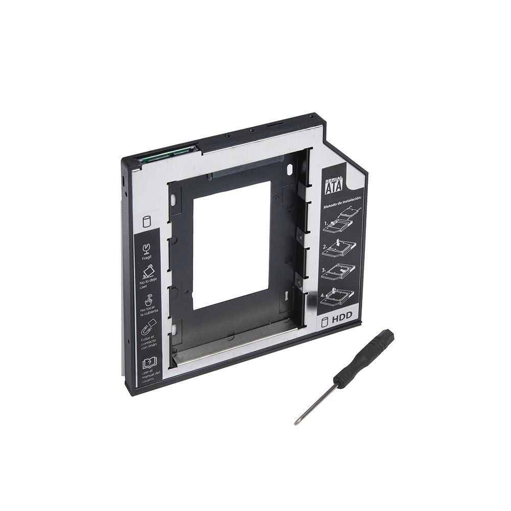 DISCO SSD TECMASTER CADDY O HDD 2.5' SATA 9.5MM HIGH SPEED TM-600501 - 5