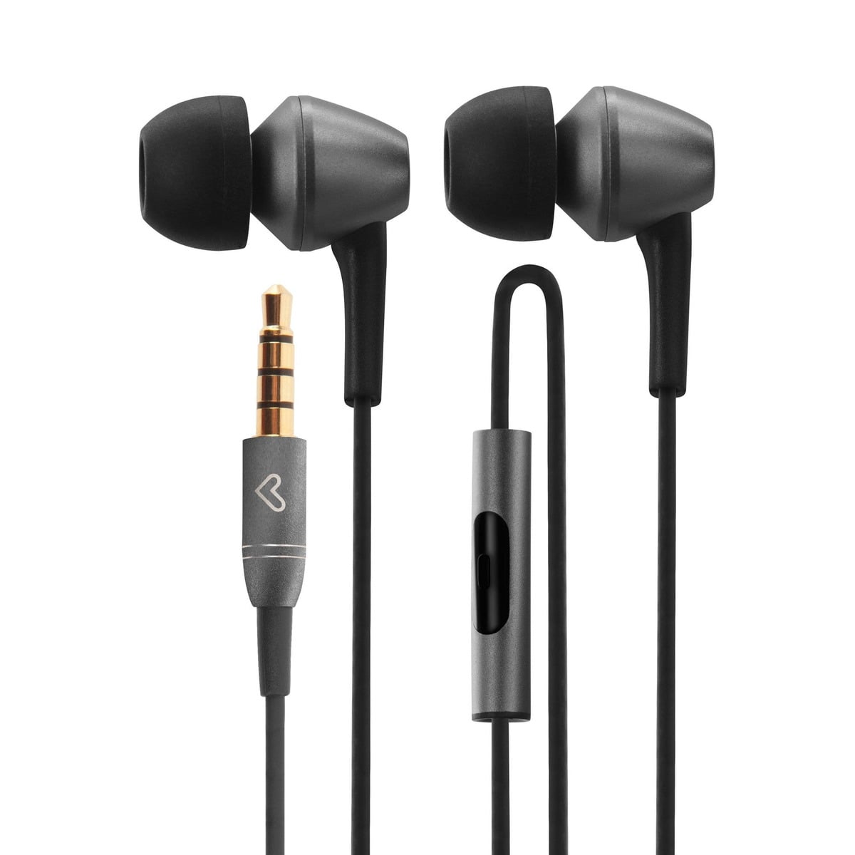 AUDÍFONOS ENERGY SISTEM URBAN 3 TITANIUM NEGRO MICRÓFONO - 1