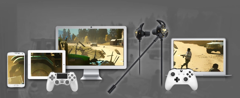 AUDÍFONOS GAMER COUGAR IN EAR CGRP07B-860H ATTILA EDITION - 7