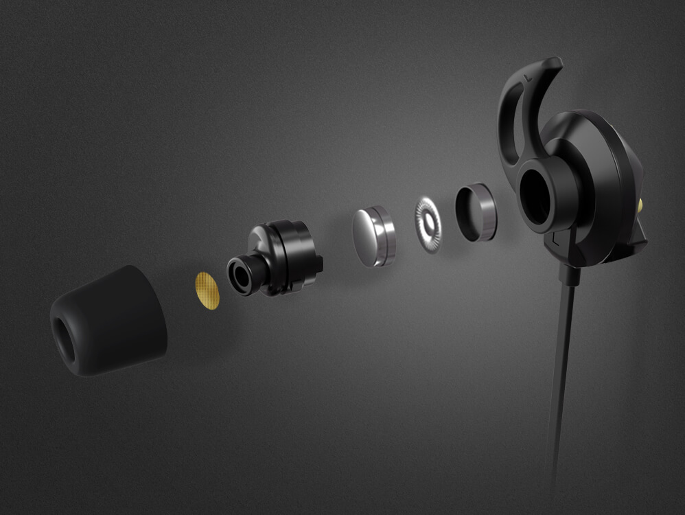 AUDÍFONOS GAMER COUGAR IN EAR CGRP07B-860H ATTILA EDITION - 9
