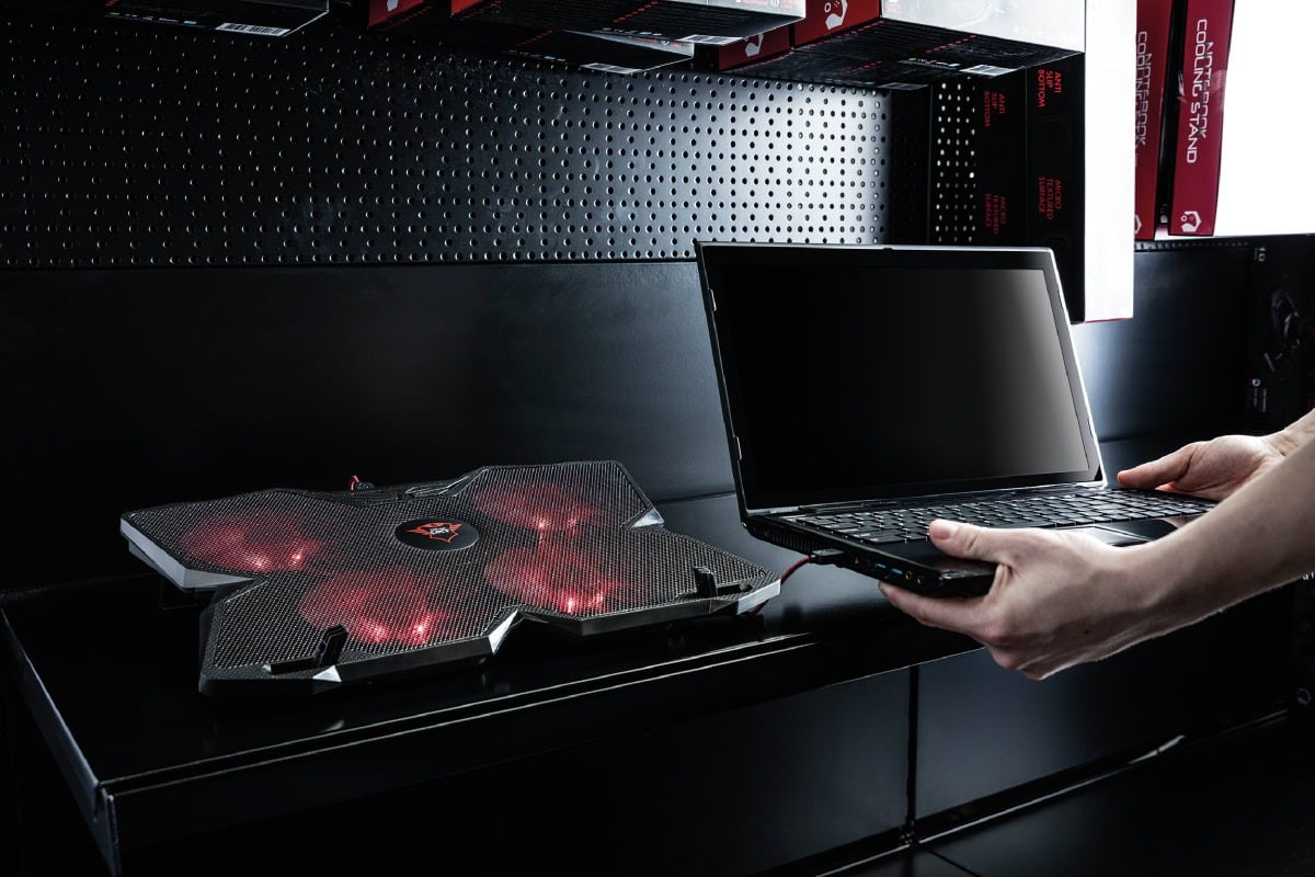 VENTILADOR TRUST NOTEBOOK GAMER GXT278 YOZU LED 1200RPM - 6
