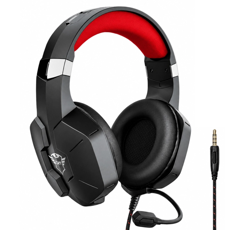 AUDÍFONOS GAMER TRUST HEADSET GXT322 CARUS MULTIPLATAFORMA NEGRO - 3