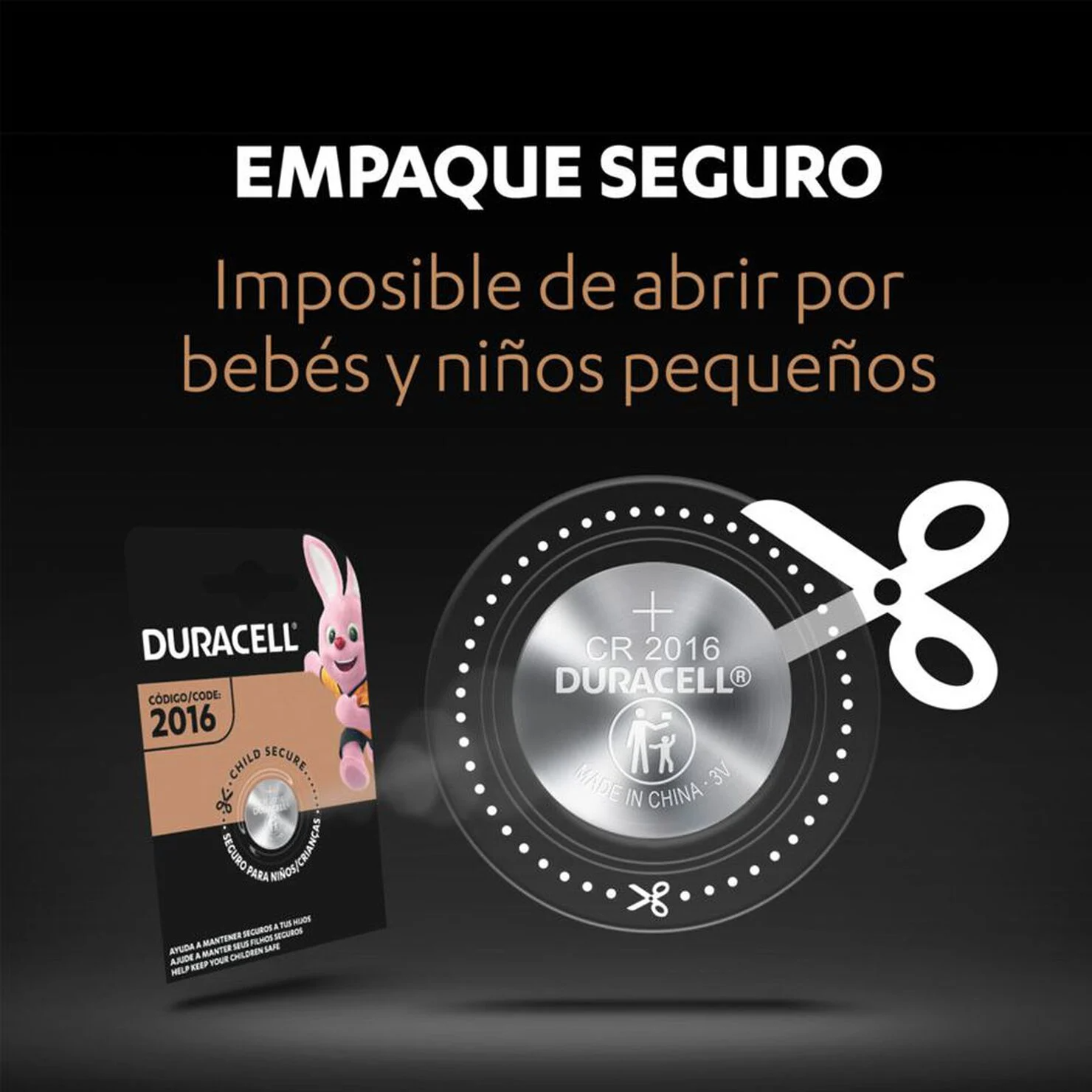 PILA DURACELL ESPECIAL 2016  3V LARGA DURACION - 5