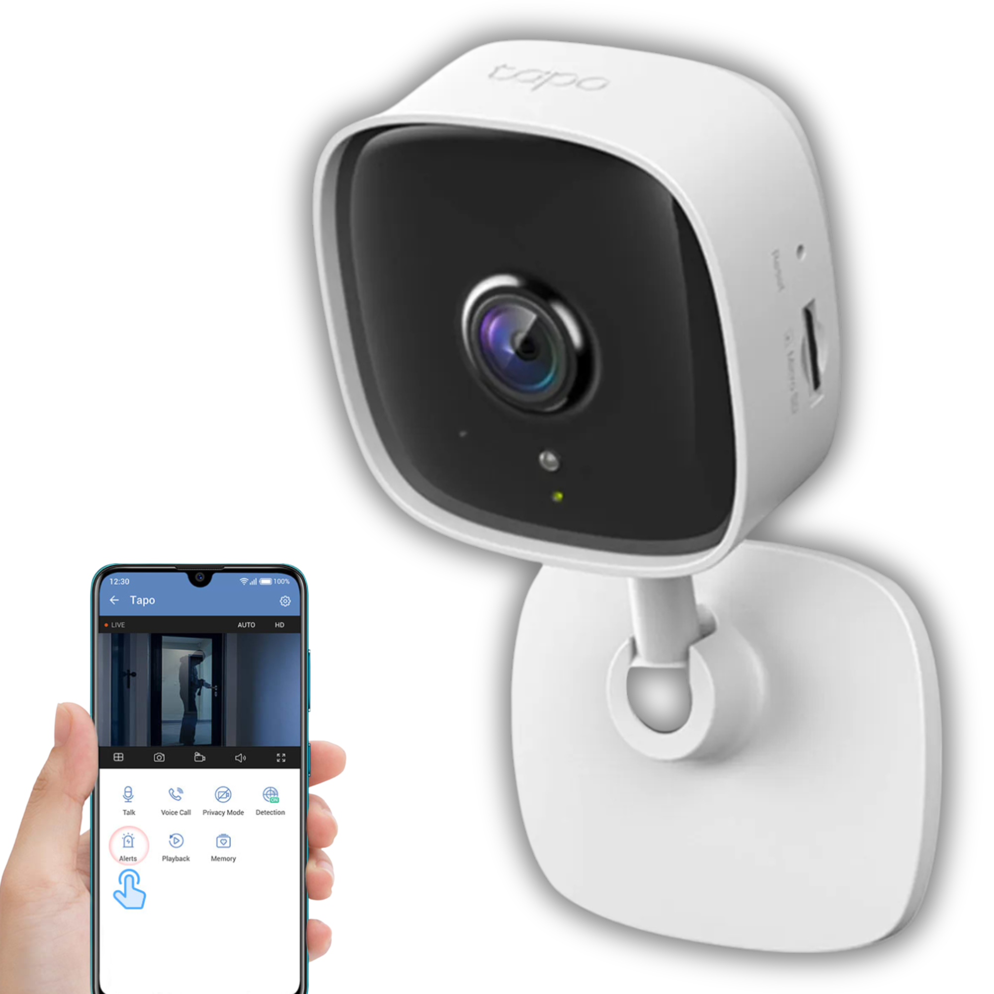CÁMARA TP-LINK SEGURIDAD WIFI 1080P FULL HD TAPO C100 - 1
