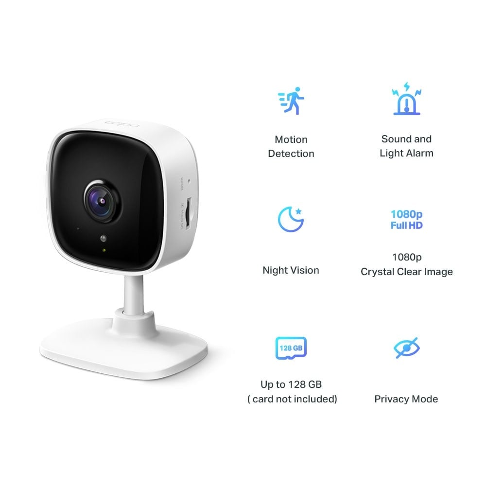 CÁMARA TP-LINK SEGURIDAD WIFI 1080P FULL HD TAPO C100 - 5