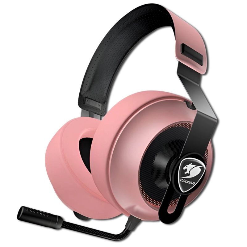 AUDÍFONOS COUGAR PHONTUM ESSENTIAL MULTIPLATAFORMA ROSADO CONECTOR 53MM - 1