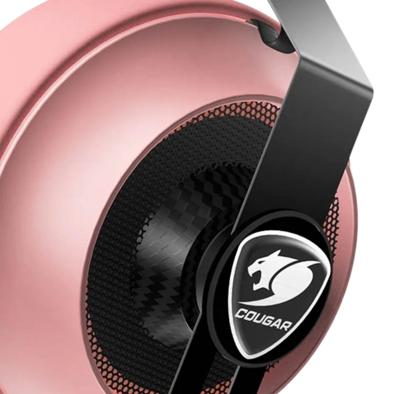 AUDÍFONOS COUGAR PHONTUM ESSENTIAL MULTIPLATAFORMA ROSADO CONECTOR 53MM - 5