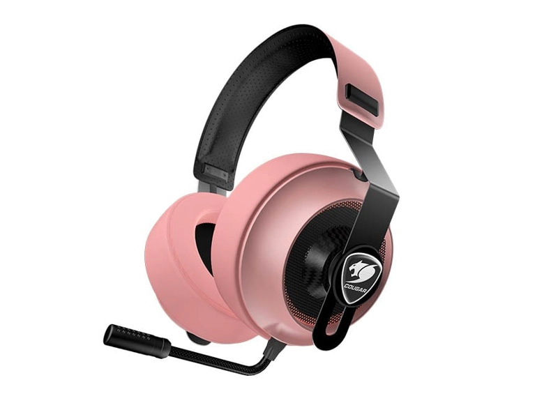 AUDÍFONOS COUGAR PHONTUM ESSENTIAL MULTIPLATAFORMA ROSADO CONECTOR 53MM - 6
