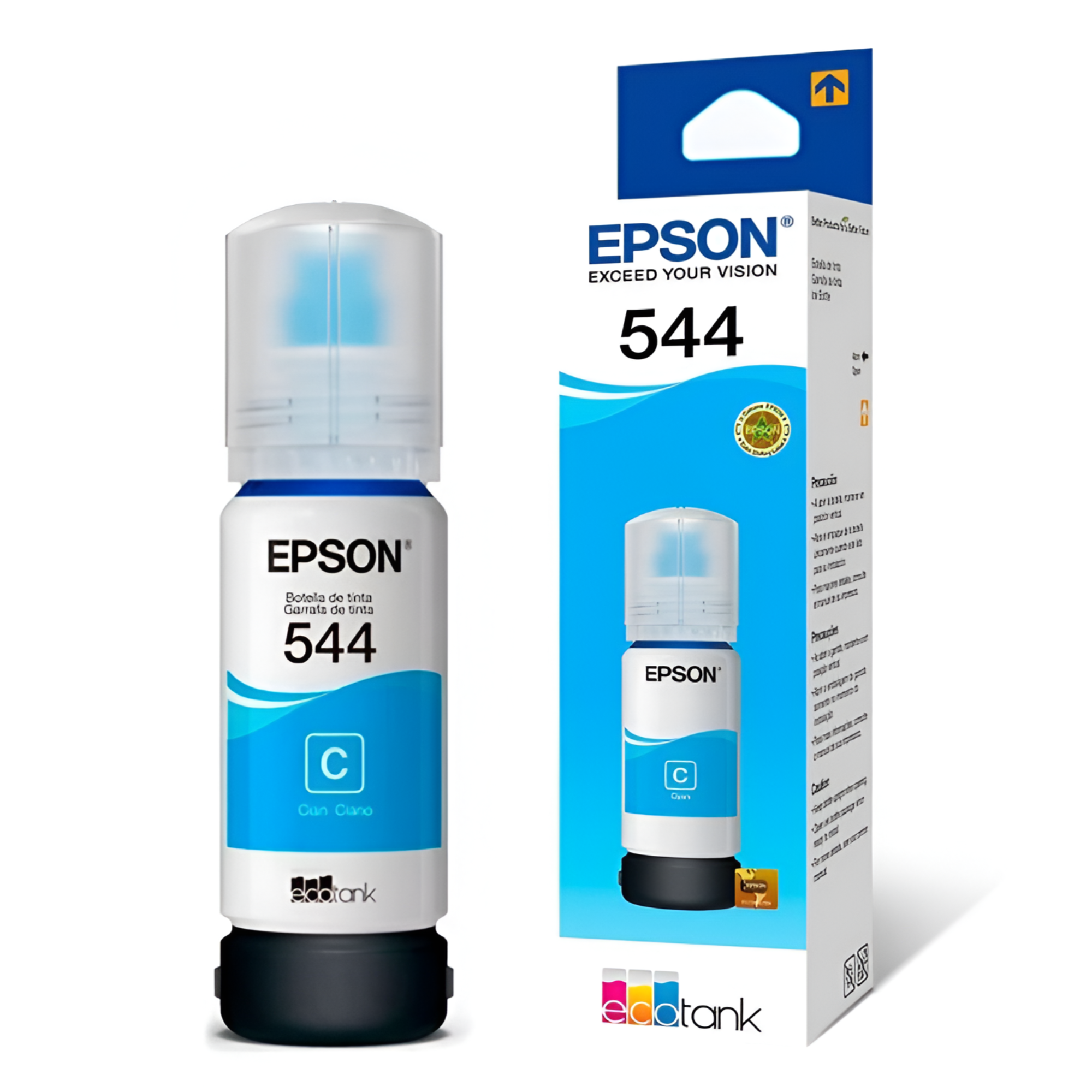 TINTA EPSON CYAN 544 ORIGINAL 65 ML PREMIUM EDITION - 1
