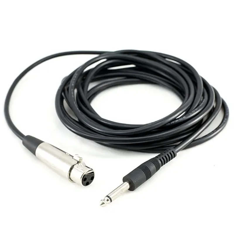 CABLE ALÁMBRICO DBLUE AUDIO MICRÓFONO 6.3MM A XLR HEMBRA 5M GC170 - 5
